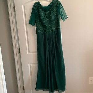 Formal Emerald Green Gown